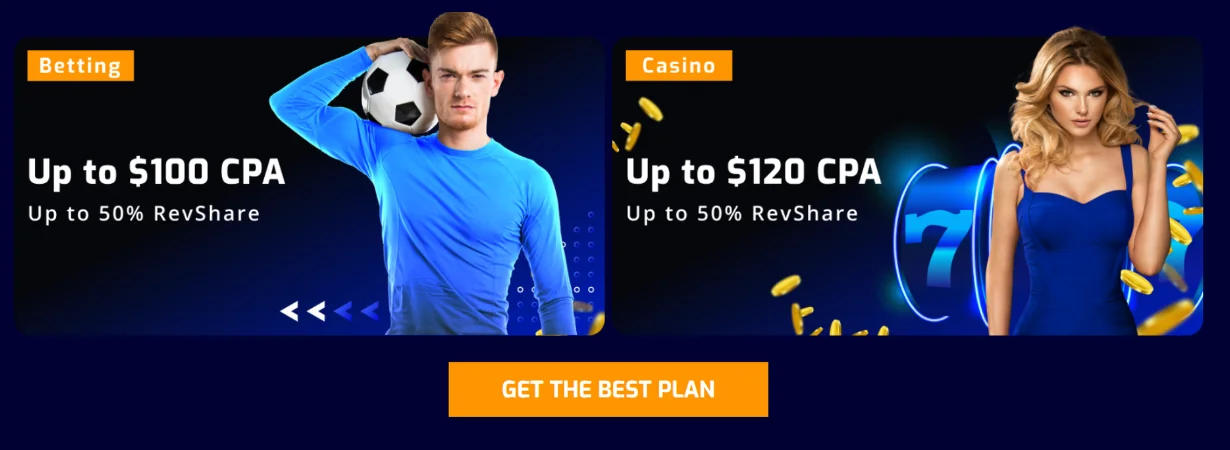 Paripesa affiliate program offers up to $100 CPA for betting and $120 CPA for casino, alongside up to 50% RevShare